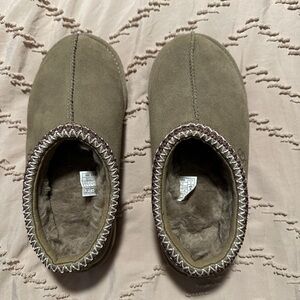 UGG Tan Slippers with Soft Lining
